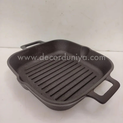 Grill Pan | Seasoned - (Treated) Cast Iron - CIGP0001