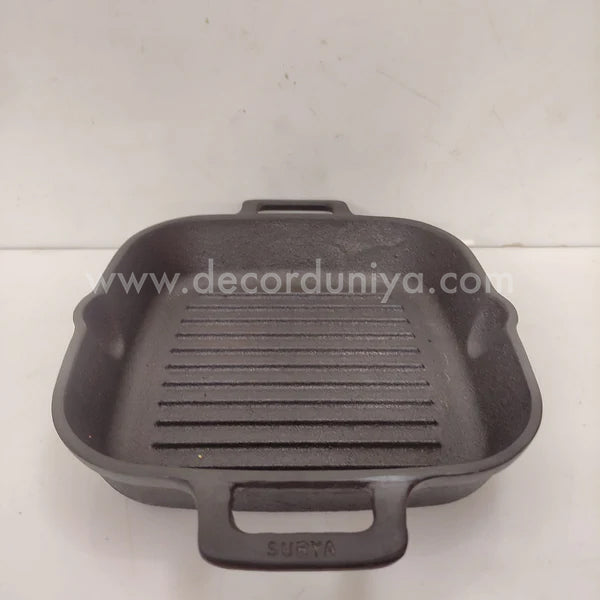 Grill Pan | Seasoned - (Treated) Cast Iron - CIGP0001