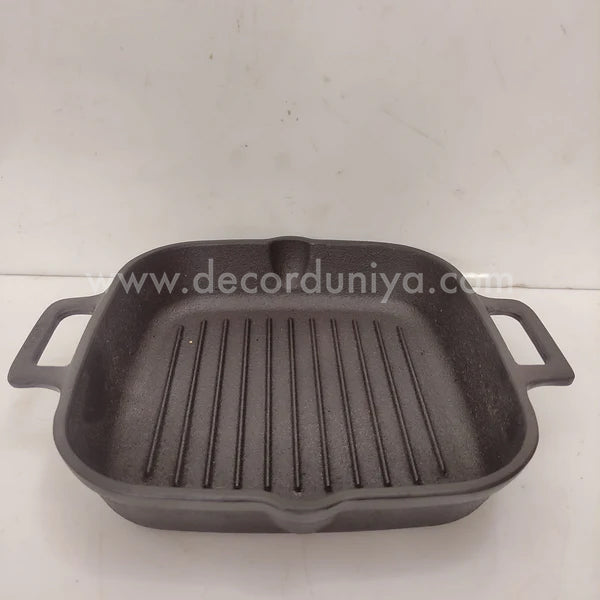 Grill Pan | Seasoned - (Treated) Cast Iron - CIGP0001