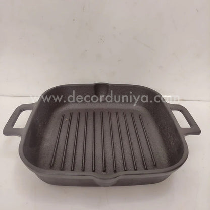 Grill Pan | Seasoned - (Treated) Cast Iron - CIGP0001