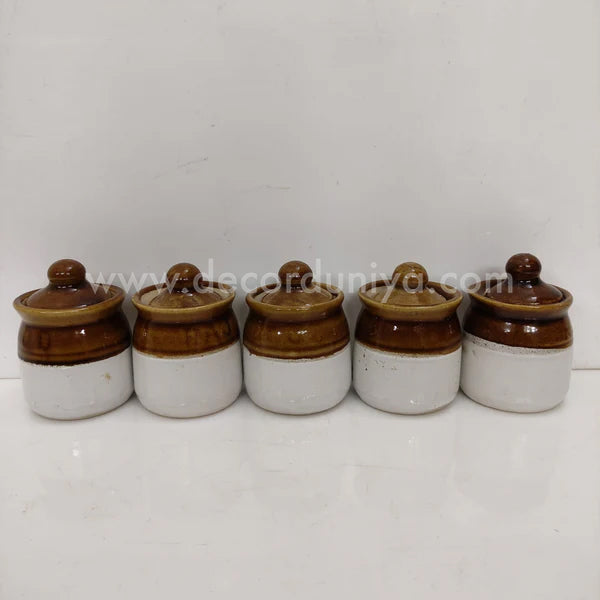 Ceramic Jar - CJ0002 (set of 5 pieces)