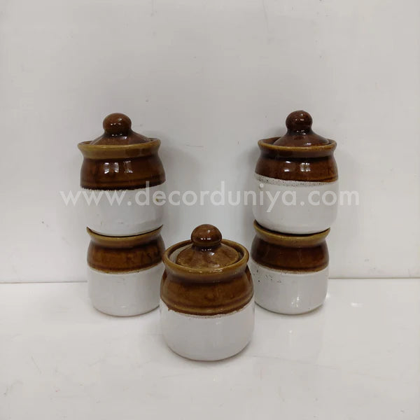 Ceramic Jar - CJ0002 (set of 5 pieces)