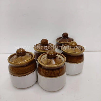 Ceramic Jar - CJ0002 (set of 5 pieces)