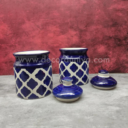 Ceramic Jar - Set of 2 Pcs- CJ2