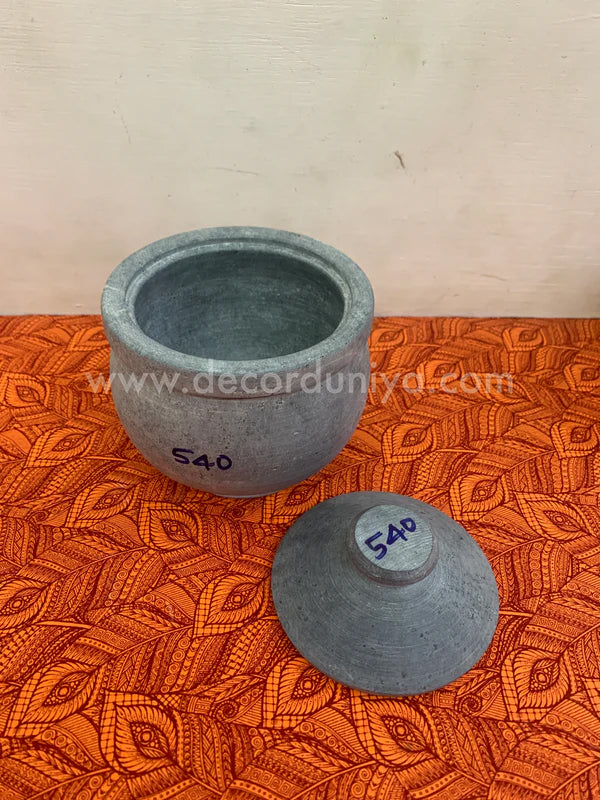 Fine Finish Kalchatti Curd Pot - Storage Pot - CPS4