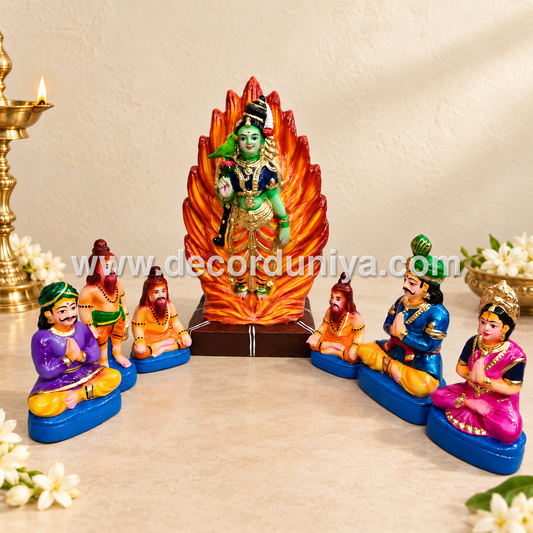 Meenakshi Jananam Set | Decor Duniya Golu Doll | Navaratri Golu Dolls - TK87