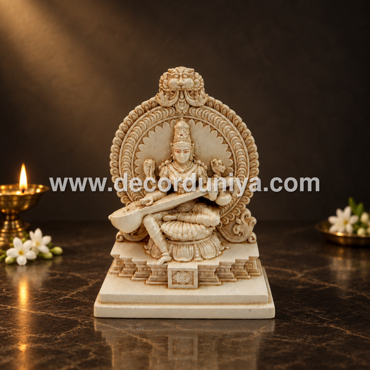 Goddess Saraswathi | Saraswati Devi | Decor Duniya – SLK4