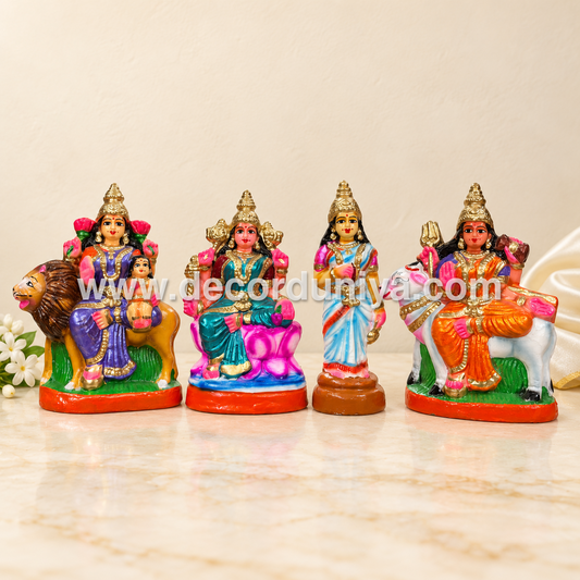 Navadurga Golu Doll Set | Nine Forms of Goddess Durga Navaratri Golu Bommai – TK920
