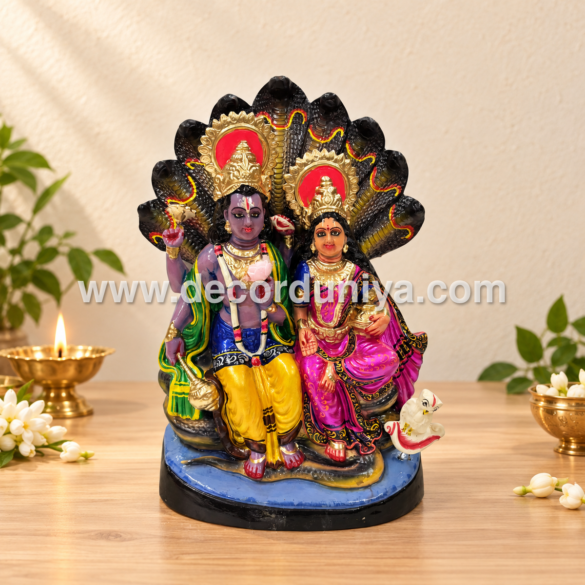 Lakshmi Narayanar| Decor Duniya Golu Doll | Navaratri Golu Dolls - SAP402