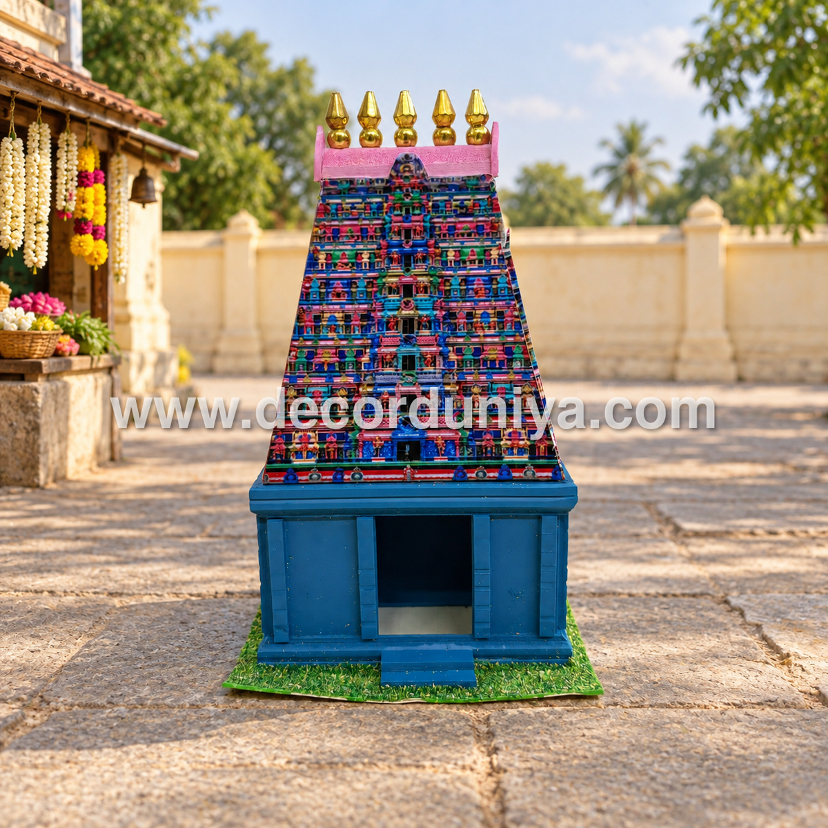 Temple Gopuram | Golu Bommai | Decor Duniya Golu Dolls | Navaratri Golu Bommai - MT8