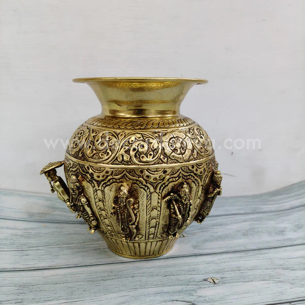 Brass Dasawatharam| Dasawatharam Kodam | Dasawatharam Lota - DL1