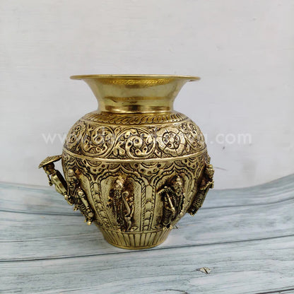 Brass Dasawatharam| Dasawatharam Kodam | Dasawatharam Lota - DL1