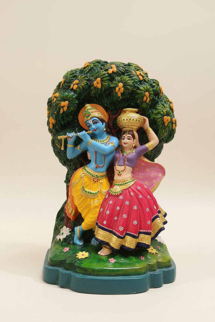 Radha Krishna | Fibre Golu Bommai | Decor Duniya Golu Dolls | Navaratri Golu Bommai - DN107