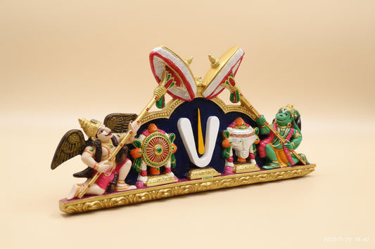 Thiruman Sangu Chakram Garudan Hanuman | Fibre Golu Bommai | Decor Duniya Golu Dolls | Navaratri Golu Bommai - DN89