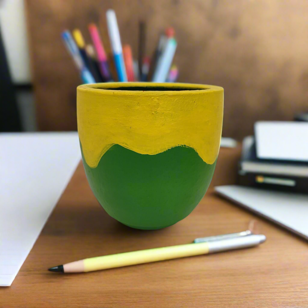 Handpainted Clay Pots - Table Decors - CP25