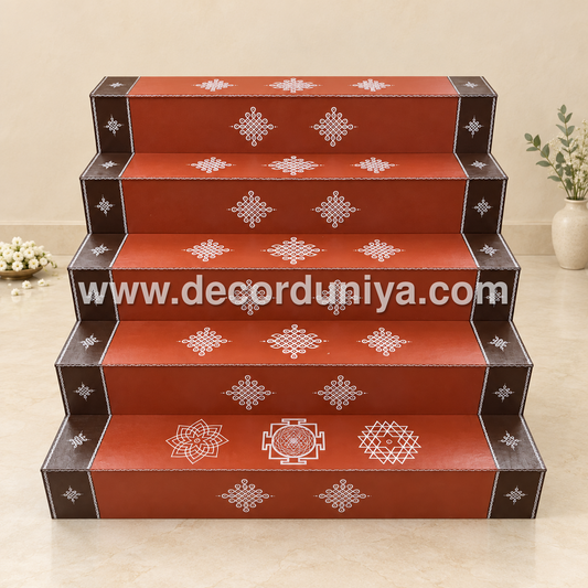 5 Step | Golu Padi | Dismantable Model | 5ft Width (60 inches) | DGP120