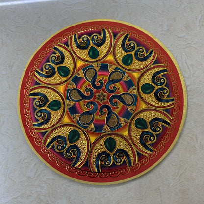 Rangoli Kolam Sticker- RS1