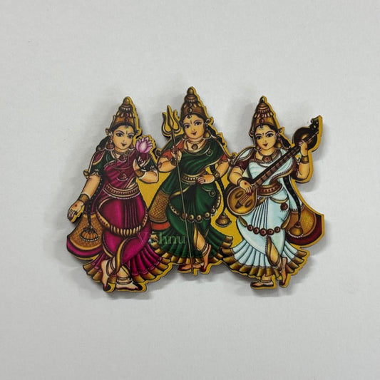 Fridge Magnet - Lakshmi Durga Saraswathi - FM115