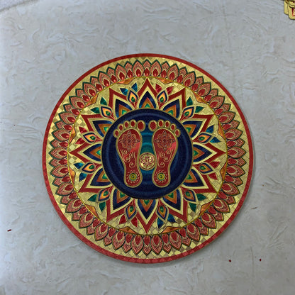 Rangoli Kolam Sticker- RS1