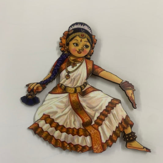 Fridge Magnet - Bharathanatyam- FM51