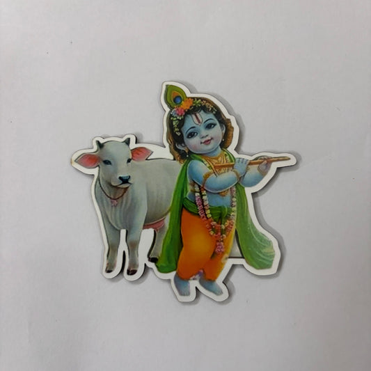 Fridge Magnet - Cow Krishna - FM114