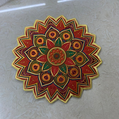 Rangoli Kolam Sticker- RS1