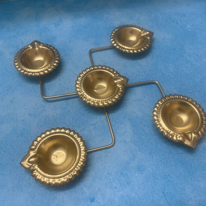 Swastik Metal Urili Lamp 5 - KS29