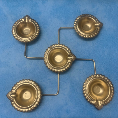 Swastik Metal Urili Lamp 5 - KS29
