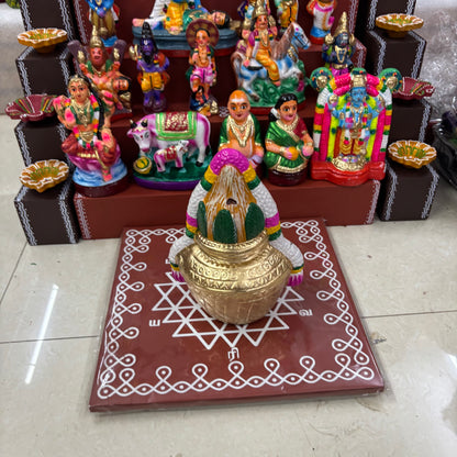 5 Step Clay Dolls Golu - Entire Set - CG109