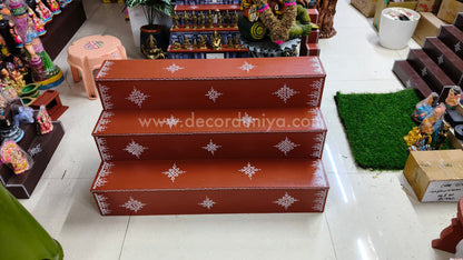 3 Steps - Dismantable Golu Padi | 36 inches Width| Golu Padi - VS32