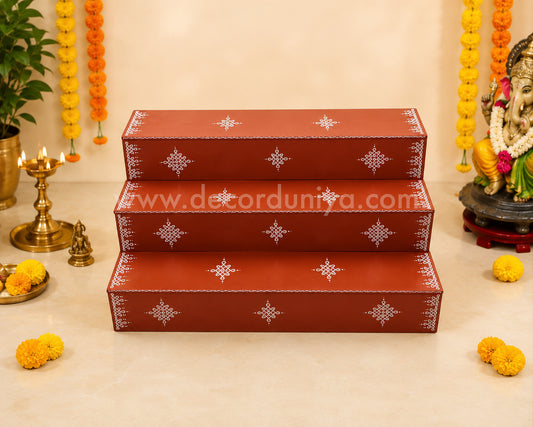 3 Steps - Dismantable Golu Padi | 36 inches Width| Golu Padi - VS32