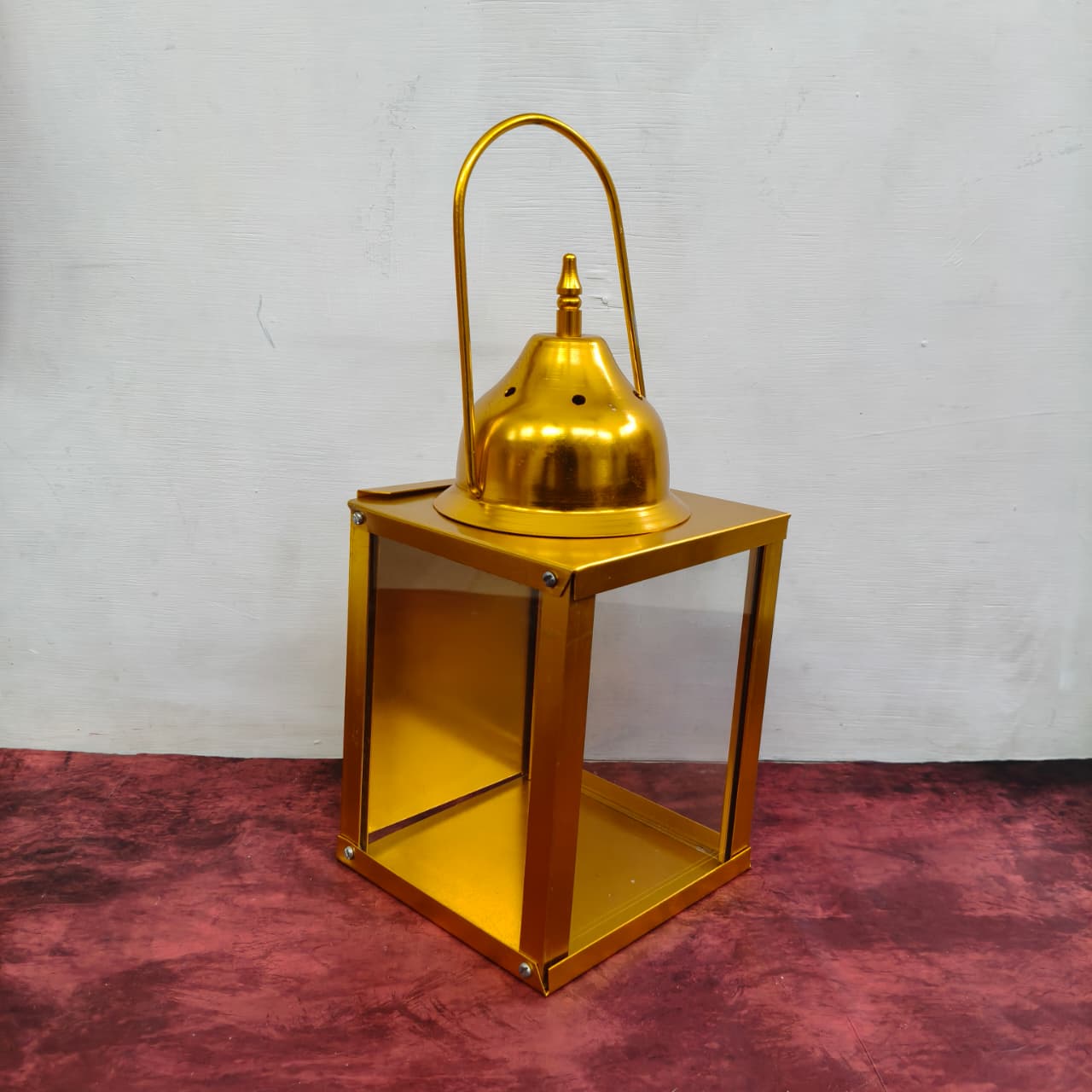 Glass Diya Holder /Lamp cover - GL2-PR
