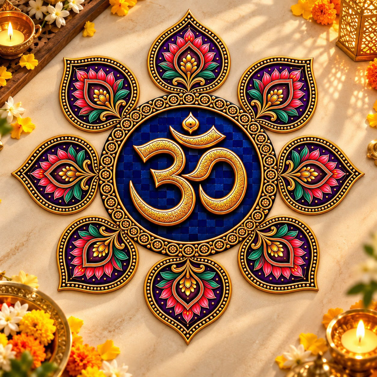 Rangoli MDF Cutout 10 inches | –DR4