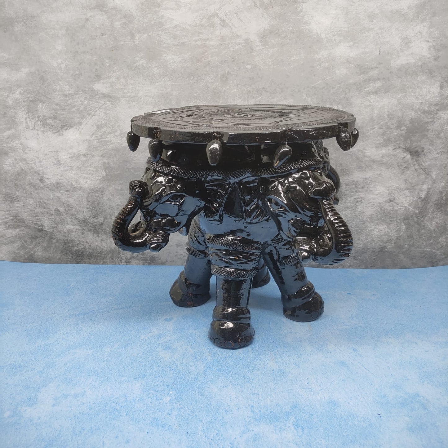 Handcrafted Elephant Urili Stand- EUSC06