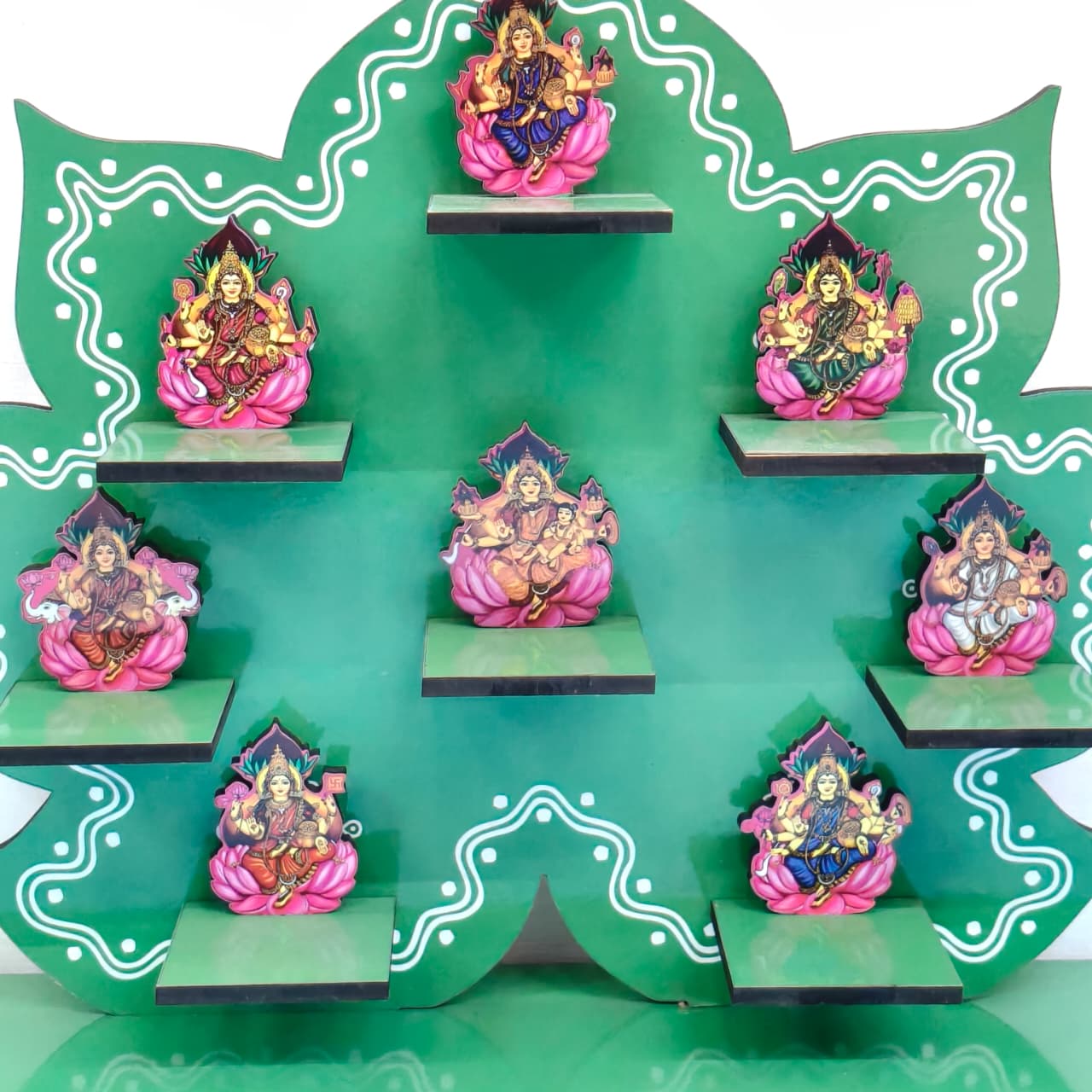 Ashtalakshmi stand (MDF) - AS2