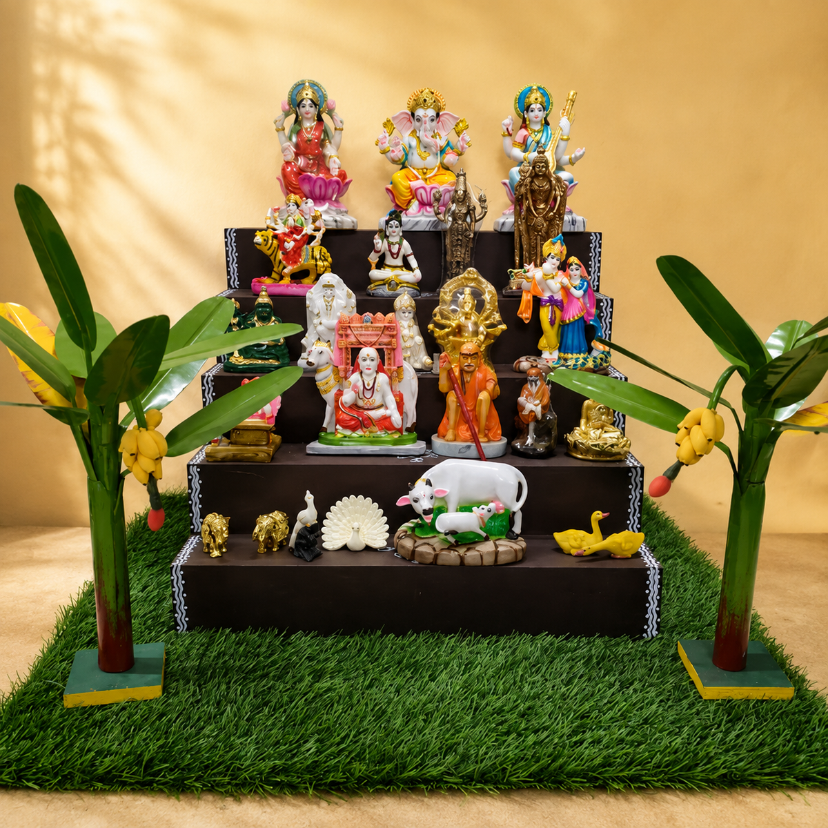 5 Step Polyresin Idols Golu - Entire Set - PG103