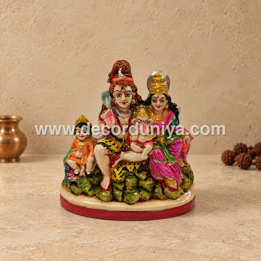 Sivan Family | Siva Parvathi Golu Doll | Shiva Parvati | Decor Duniya Navaratri Golu Bommai – SAP123