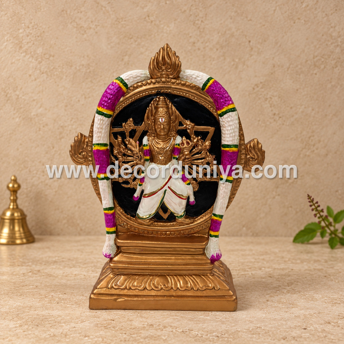 Chakrathalvar Golu Doll | Sudarshana Perumal | Decor Duniya Navaratri Golu Bommai – SAP114