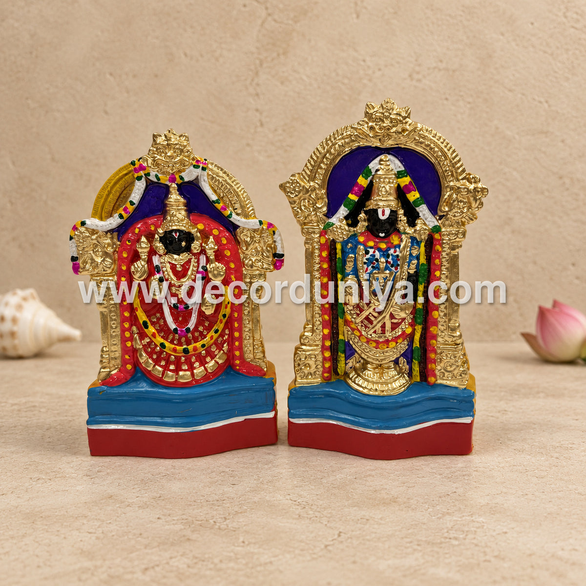 Balaji Padmavathi Golu Doll | Perumal Thayar | Decor Duniya Navaratri Golu Bommai – SAP106
