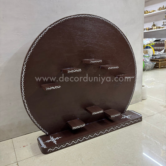 Wooden Handcrafted Ashtalakshmi Stand - ALC9