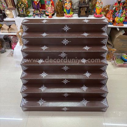 Dismantable 7 Step Golu Padi | 36 inches Width - DGP9