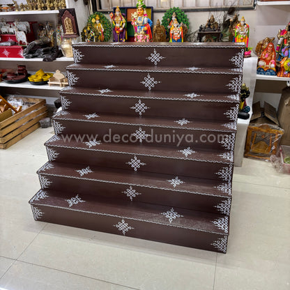 Dismantable 7 Step Golu Padi | 36 inches Width - DGP9