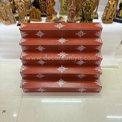 Dismantable 5 Step Golu Padi | 24 inches Width - DGP7