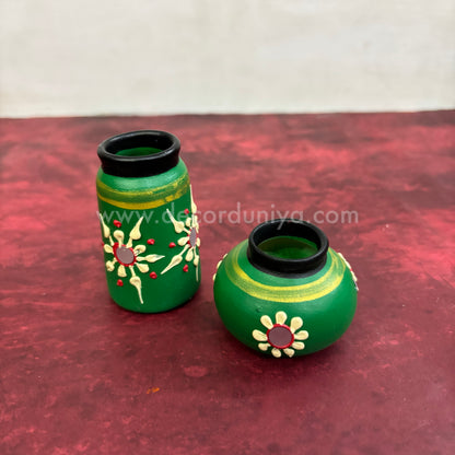 Hand Painted Decorative Pots - VS31