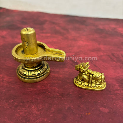 Siva Lingam and Nandi - RJ104