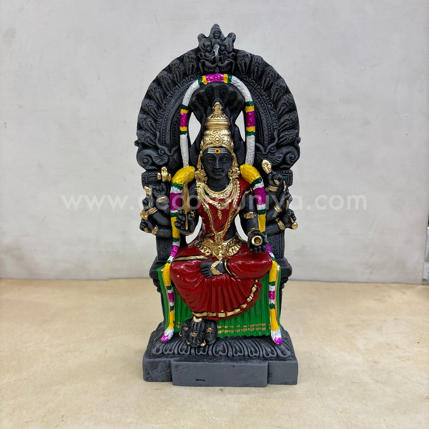 Samayapuram Mariamman | 12 Inches | Decor Duniya Golu Doll | Navaratri Golu Dolls - SAP8
