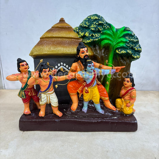 Ramar Vil Vithai | Decor Duniya Golu Doll | Navaratri Golu Dolls - SAP57