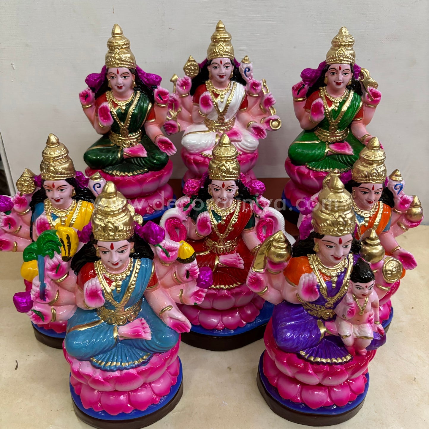 Ashtalakshmi | Decor Duniya Golu Doll | Navaratri Golu Dolls - SAP18