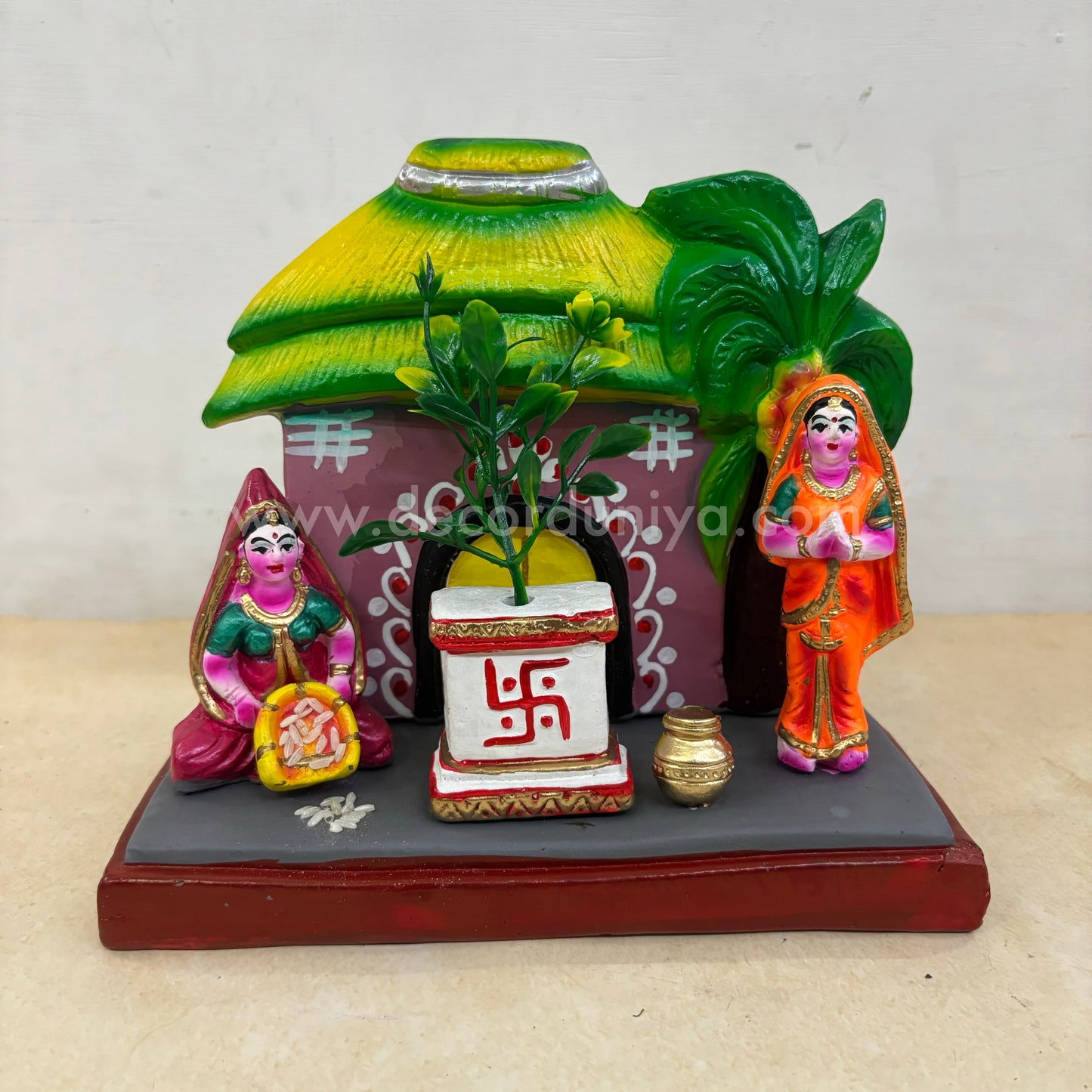 Thulasi Pooja Set | Decor Duniya Golu Doll | Navaratri Golu Dolls - SAP72
