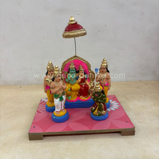 Ramar Set | Ram Darbar | Decor Duniya Golu Doll | Navaratri Golu Dolls - SAP26